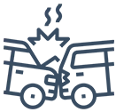 auto accident icon